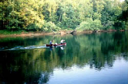 Canoe on the River