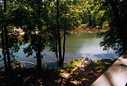 View from the deck