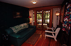 View of the deck